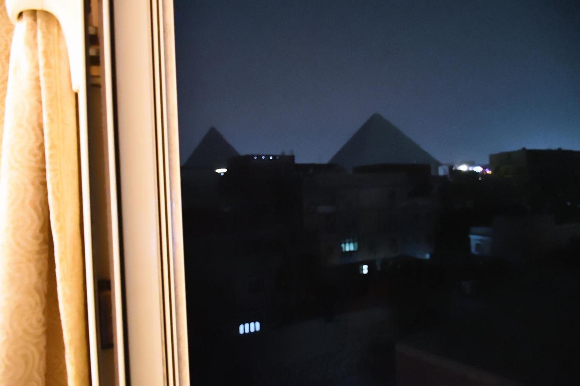 Grand Pyramid View Hotel Kafret el-Gabal Eksteriør billede