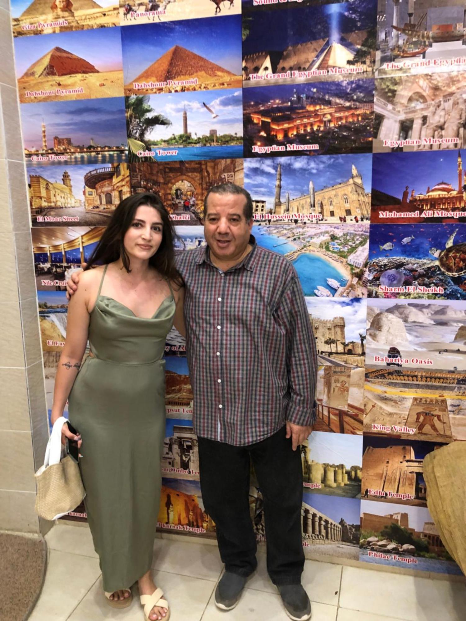 Grand Pyramid View Hotel Kafret el-Gabal Eksteriør billede